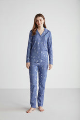 U.S. Polo Women Button Up Pajama Set